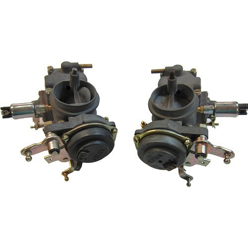     
                
                
    Carburateurs Solex 32-34 PDSIT 2-3 reconditionnés pour moteur VW Type 3 12V - paire - TY30122
