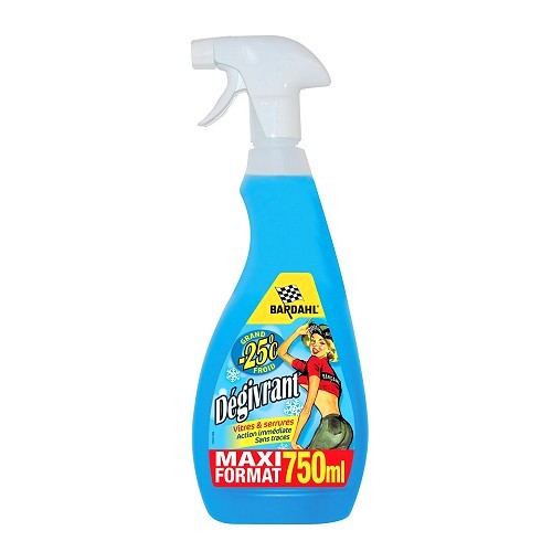  Descongelador BARDAHL - frasco de spray de 750ml - UA01230 