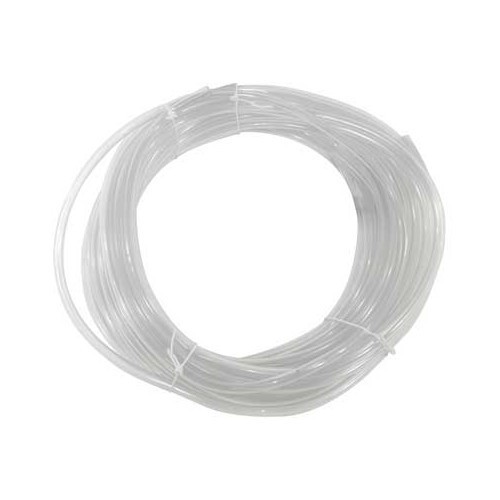 6 mm transparent windshield washer hose - by the metre