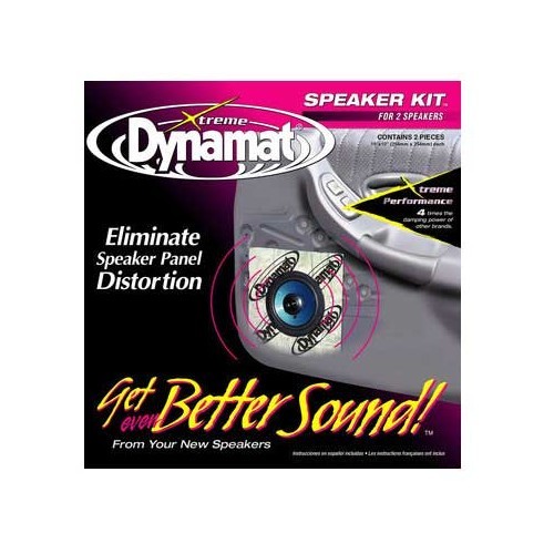     
                
                
    Schallschutz Dynamat Xtreme Lautsprecher-Kit - UA01905
