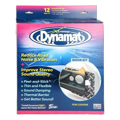  Kit de insonorização Dynamat Xtreme para portas - UA01910 