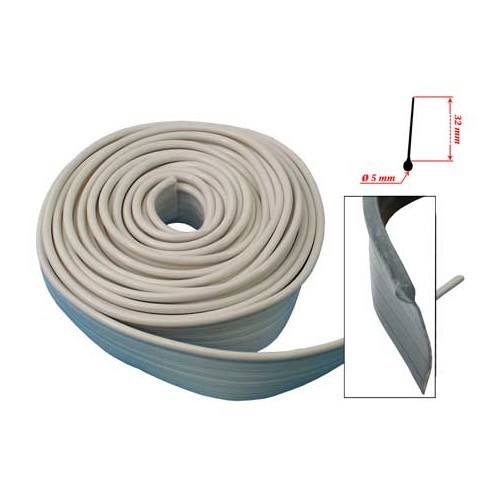  Set of 4 2 metre white wing seals - UA12900KW 