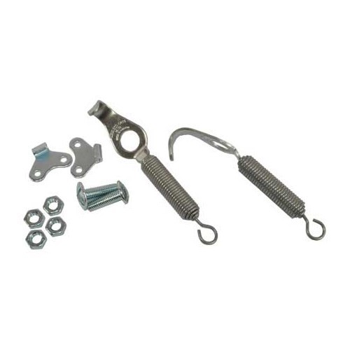  Clip a molla in acciaio inox per portellone o baule - 2 pezzi - UA14020 