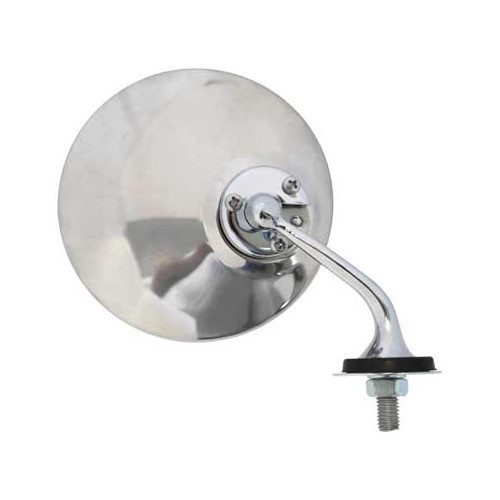 Lucas-style chrome-plated right-hand door mirror