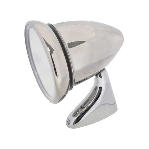  Stainless steel Mini racing right-hand door mirror - UA15020 