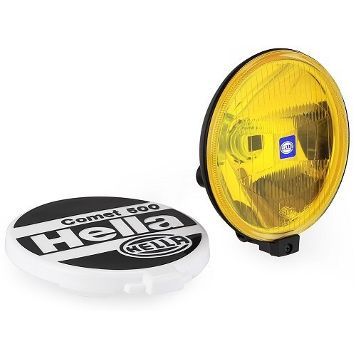  HELLA Comet 500 long-range headlight - Yellow - UA15527 