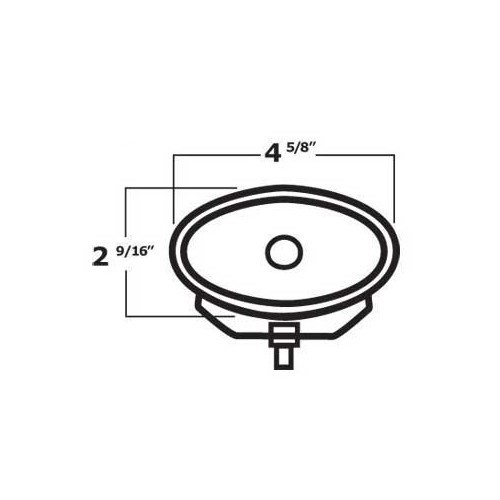 Phares anti brouillard HELLA compact oval - UA17008