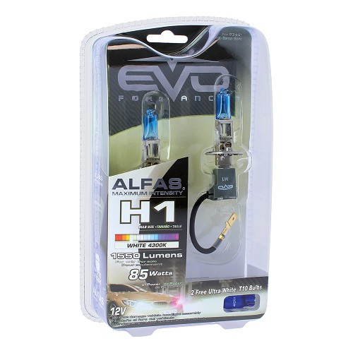  Ampoules H1 P14,5s 85W 12 Volts blanc - UA17050 