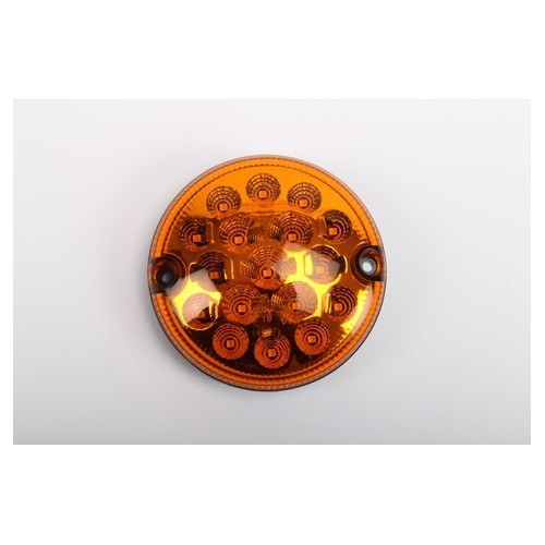  Luz LED laranja intermitente - 95 mm - UA17486 