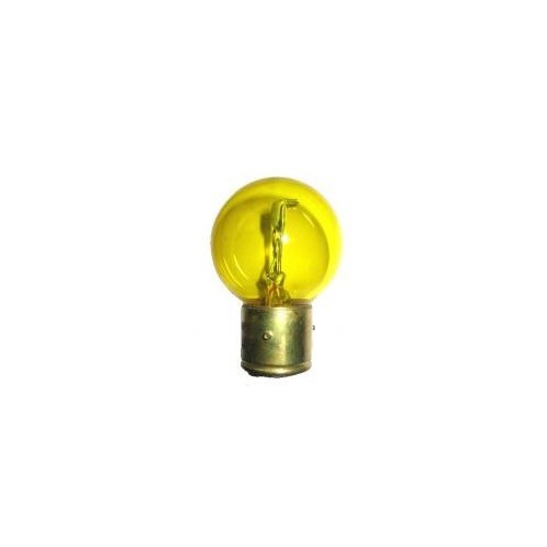 1 lamp 6V45/40w geel 3 pinnen