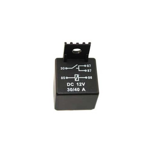 Relè 12 Volt DC 5 terminali lamellari - UA19000