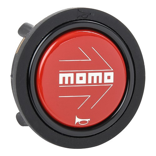  Bouton de klaxon MOMO Rouge - UB00315 