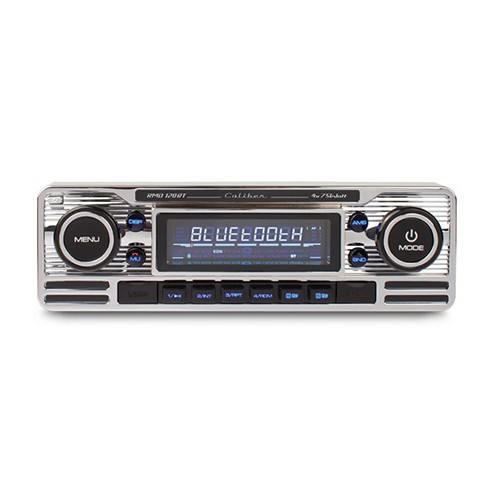  Autorrádio USB-SD-Bluetooth Caliber RMD 120BT Cromado - UB01250 