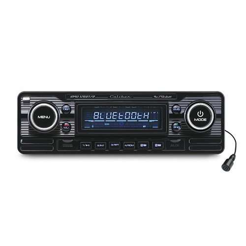  Caliber RMD 120BT/B USB-SD-Bluetooth autoradio Zwart en Chroom - UB01255 