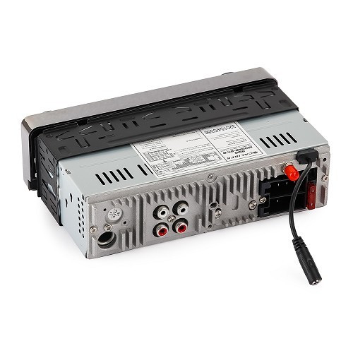 Autorradio Caliber Retrolook - RMD 120BT/B - USB/SD/Bluetooth DAB+ - Acabado negro y cromado - UB01257