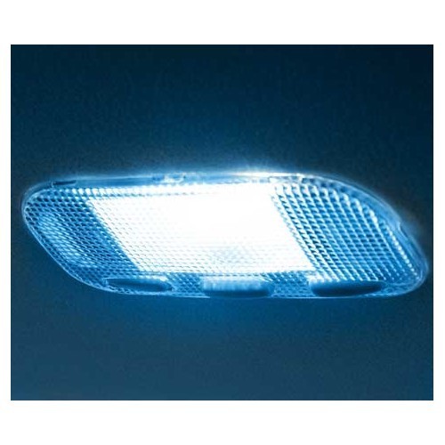 Shuttle-Glühbirne C5W 8LED SV8.5 36mm blau - UB02036