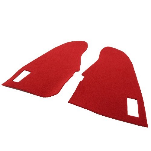Red carpet and insulation for Peugeot 205 GTI (1984 - 1994) - UB06601