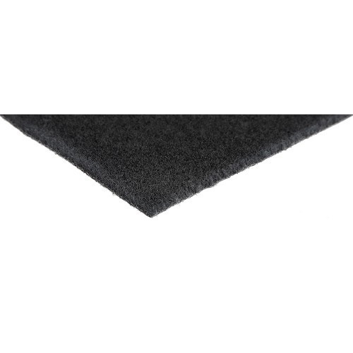 Black door panel mats for Peugeot 205 GTI phase 1 and 205 GTI phase 2 - UB06610