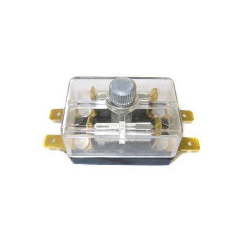 Box for 2 plug/lug connection porcelain fuses - UB08040