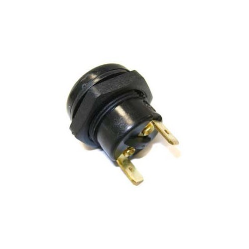 Black pin/terminal starter push-button - UB08120