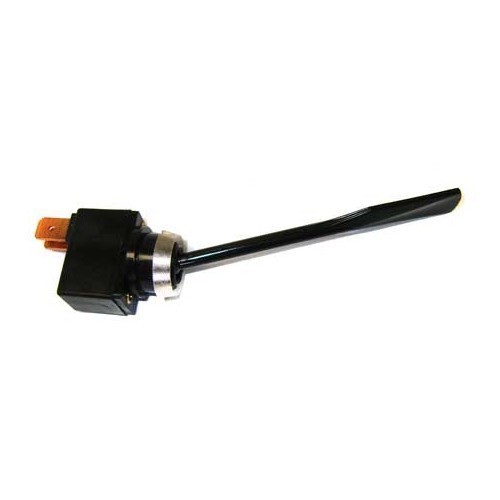 Interruptor ON-OFF negro largo de varilla con enchufe/terminal - UB08250