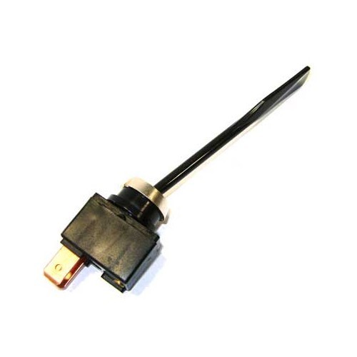  Interruptor ON-OFF, preto, haste comprida por ficha/terminal - UB08250 