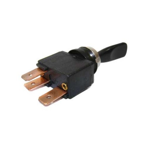  Interruptor de 3 pinos ON OFF preto - UB08270 