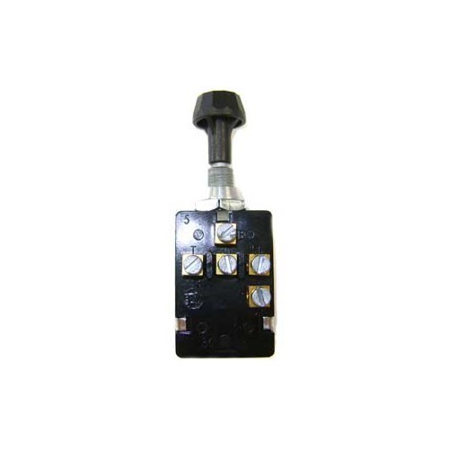 Interruptor comutador de puxar, 2 entalhes para faróis - UB08360