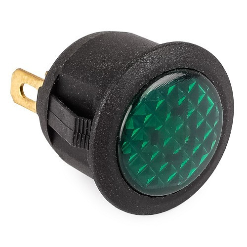  Green LED light for dashboard, 12V diameter 20mm - UB08510 