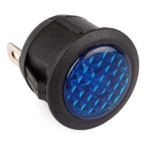  Blauwe LED dashboard verlichting, 12V diameter 20mm - UB08530 