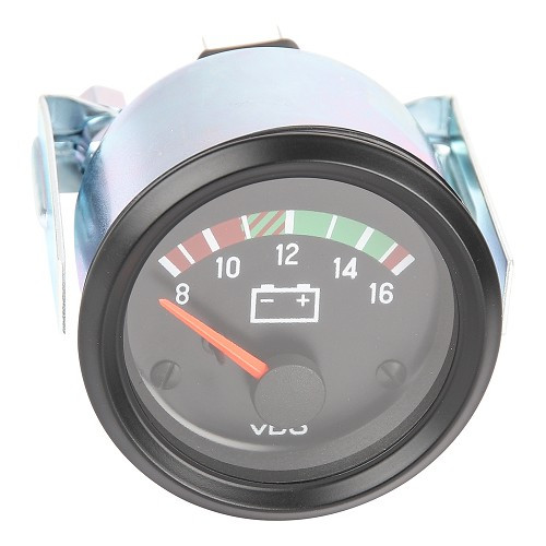     
                
                
    VDO voltmeter met schaalverdeling van 8 tot 16 volt - UB10235
