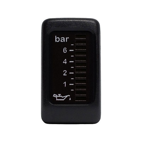  Manometer "Golf 2 button" voor oliedruk 0,9 tot 5 Bar - UB10243 