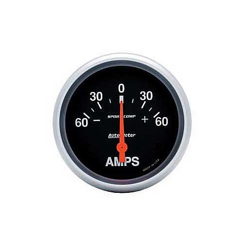  Mostrador do amperímetro Autometer, 67 mm de diâmetro - UB10616 