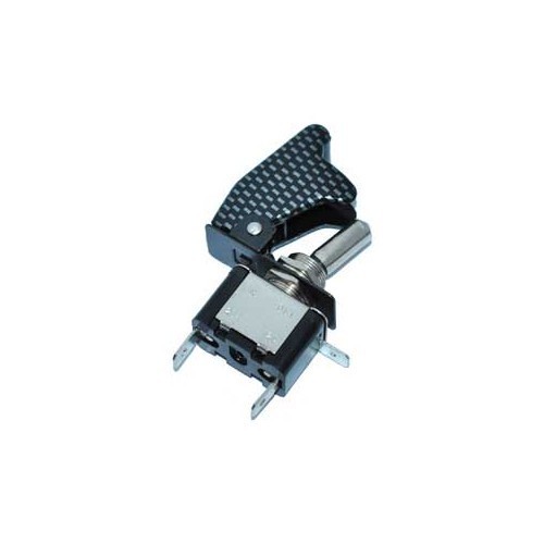  Aviation-style carbon LED switch - UB10846 