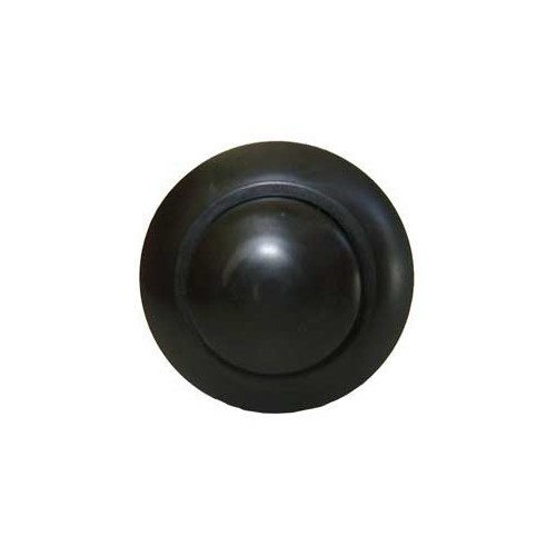 Bouton poussoir noir universel - UB10890