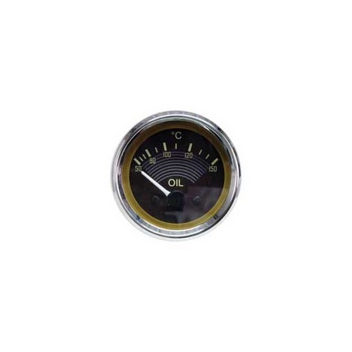 Smiths vintage oil temperature gauge - 52 mm - 12 V