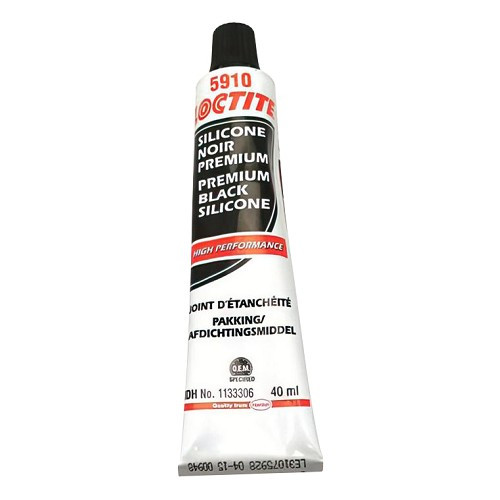 Masilla para juntas resistente al aceite LOCTITE silicona negra SI 5910 - tubo - 40ml - UB25021