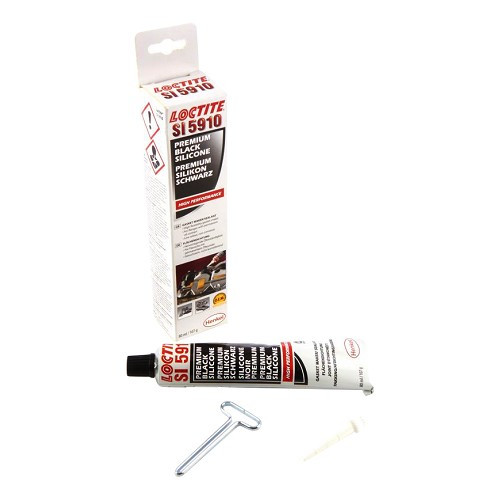  Pâte à joint haute résistance aux huiles LOCTITE silicone noir SI 5910 - tube - 80ml - UB25022 