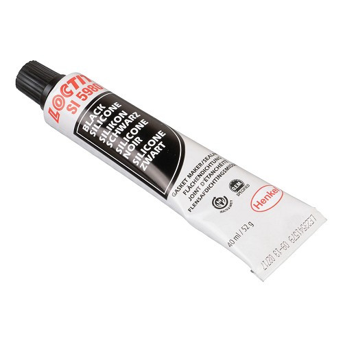 Pâte à joint à résistance immédiate LOCTITE silicone noir SI 5980 - tube - 40ml - UB25023