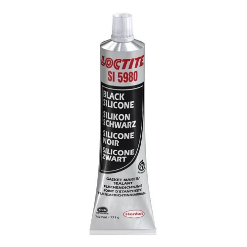 Masilla de silicona negra para juntas LOCTITE SI 5980 - tubo - 100ml - UB25024