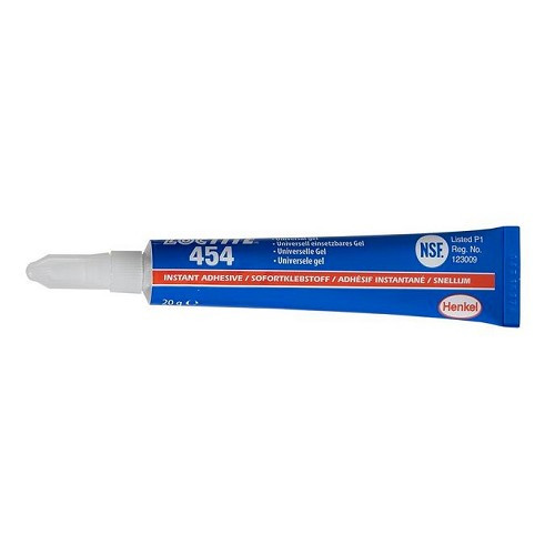  LOCTITE 454 secondelijm - tube - 20g - UB25027 