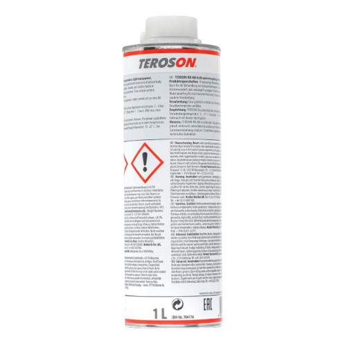 TEROSON WX 400 Cera para carrocerías huecas con alto inhibidor de corrosión - Botella 1L - UB25031