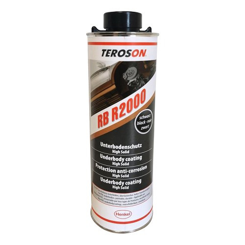  TEROSON RB R2000 zwarte krijtverwijderaar - fles - 1kg - UB25032 