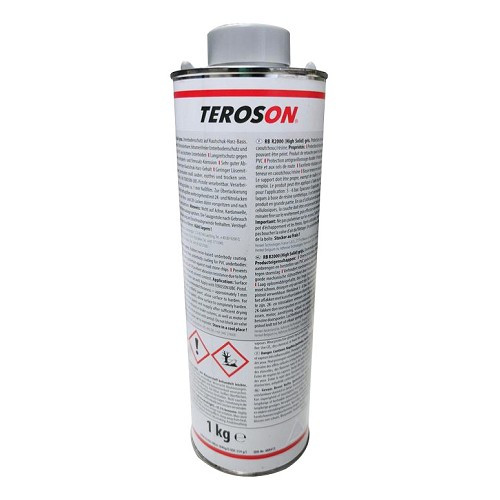 TEROSON RB R2000 Grijze aanslagwerend middel - fles - 1kg - UB25033