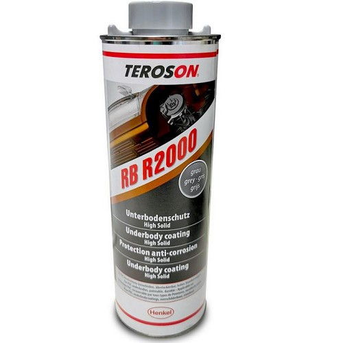  TEROSON RB R2000 Repelente de Barniz Gris - botella - 1kg - UB25033 