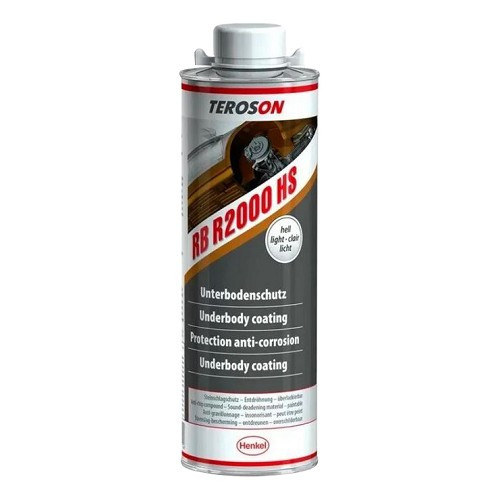  TEROSON RB R2000 HS Repelente de Rozaduras y Sonido Blanco - Botella - 1kg - UB25037 