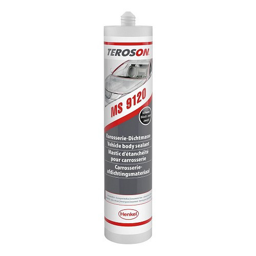  TEROSON MS 9120 black mastic and waterproofing adhesive - cartridge - 310ml - UB25041 