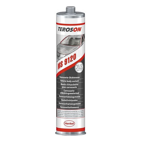  TEROSON MS 9120 cola branca para mástique e impermeabilização - cartucho - 310ml - UB25042 