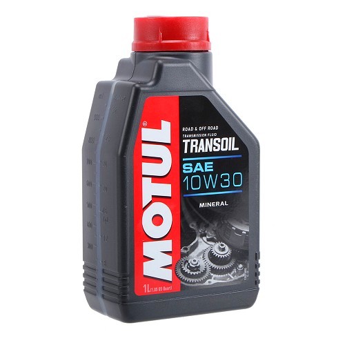  Óleo para caixa de velocidades com embraiagem húmida MOTUL TRANSOIL 10W30 - mineral - 1 litro - UB30395 