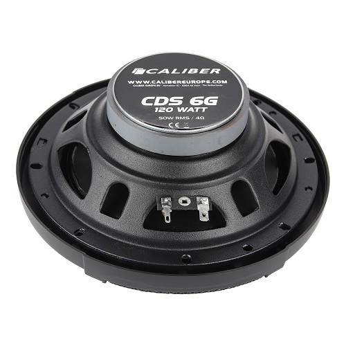 Altifalantes CALIBER de 120 watts com grelhas de 16,5 cm de diâmetro - UB60004